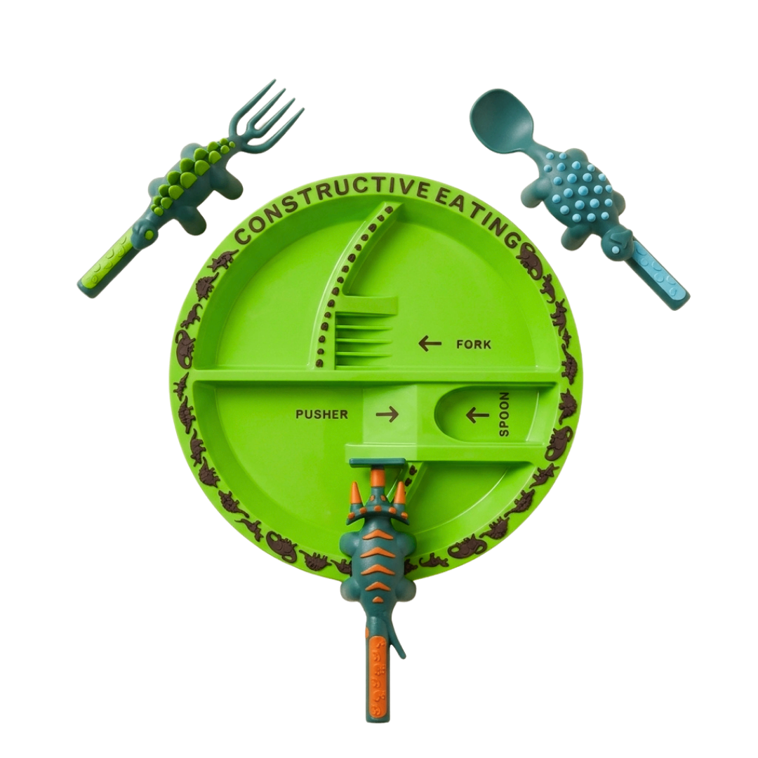 RoarMunch Dinnerware Picky Eater Set — image 1