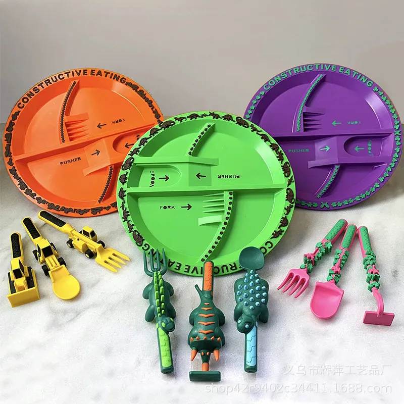 RoarMunch Dinnerware Picky Eater Set — image 5